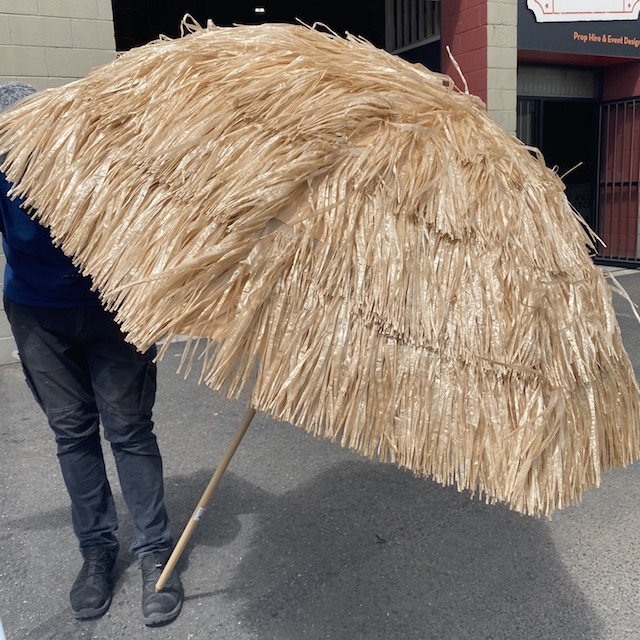 UMBRELLA, Beach - Hawaiian Fringed